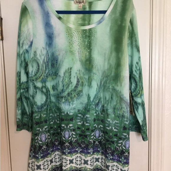 NWT One World Women’s Tunic Top - Picture 2 of 16